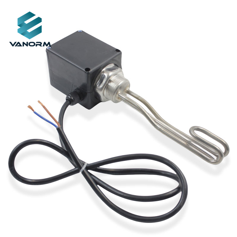 Electric Flange Immersion Heater with Thermostat for Water/Oil Tank Industrial Heating Element - Slika 2