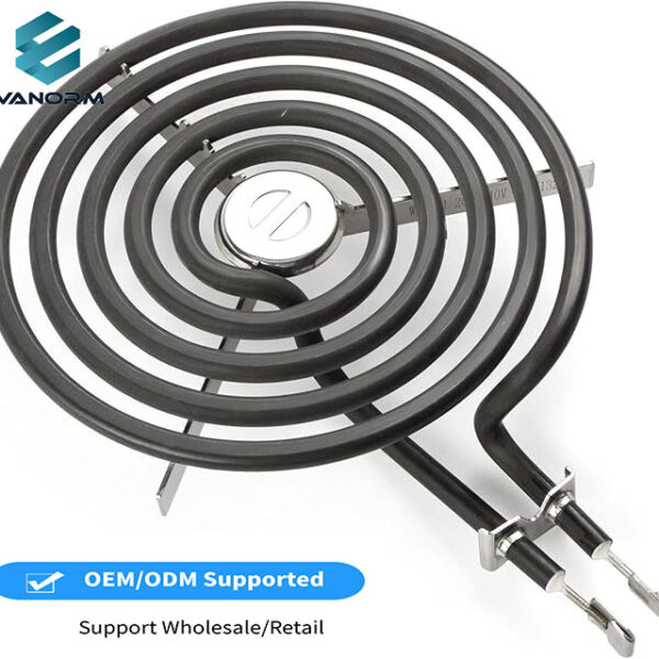 WB30M2 Replacement 8" Large Surface Burner Element Coil for G.E 6 Turns Electric Stove Range Heating Equipment