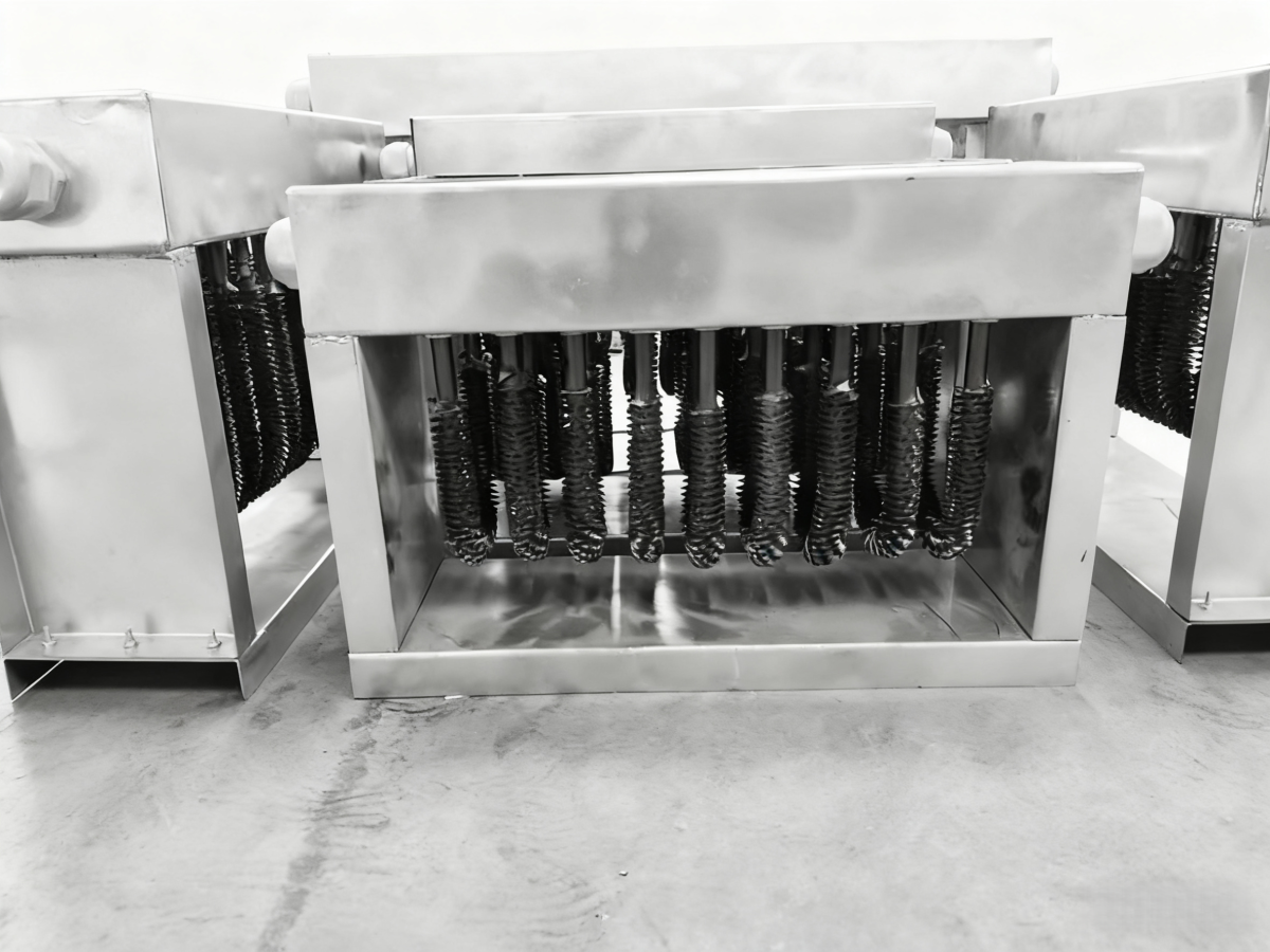 VANORM Factory Competitive Price 220V Electric Stainless Steel Industrial Air Duct Frame Heater Farm Use Customizable Heating 2 - Immagine 3