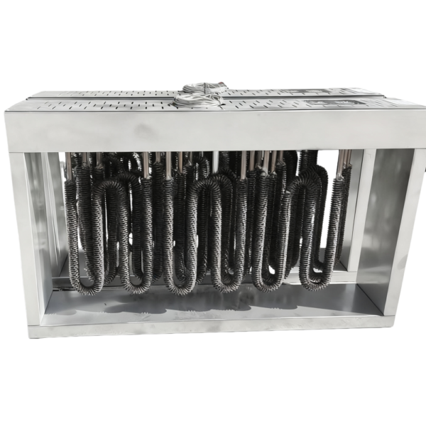 Electric Stainless Steel Industrial Air Duct Frame Heater for Farm Use Customizable Heating Air Finned Tube Heating Element