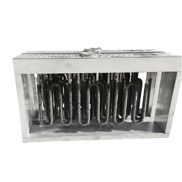 Electric Stainless Steel Industrial Air Duct Frame Heater for Farm Use Customizable Heating Air Finned Tube Heating Element - Image 3