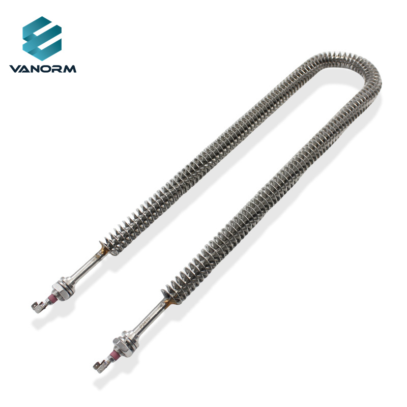 Industrial Resistance Heating Tube Finned Air Duct Heater 220V 1000W/2Kw - 图片 2