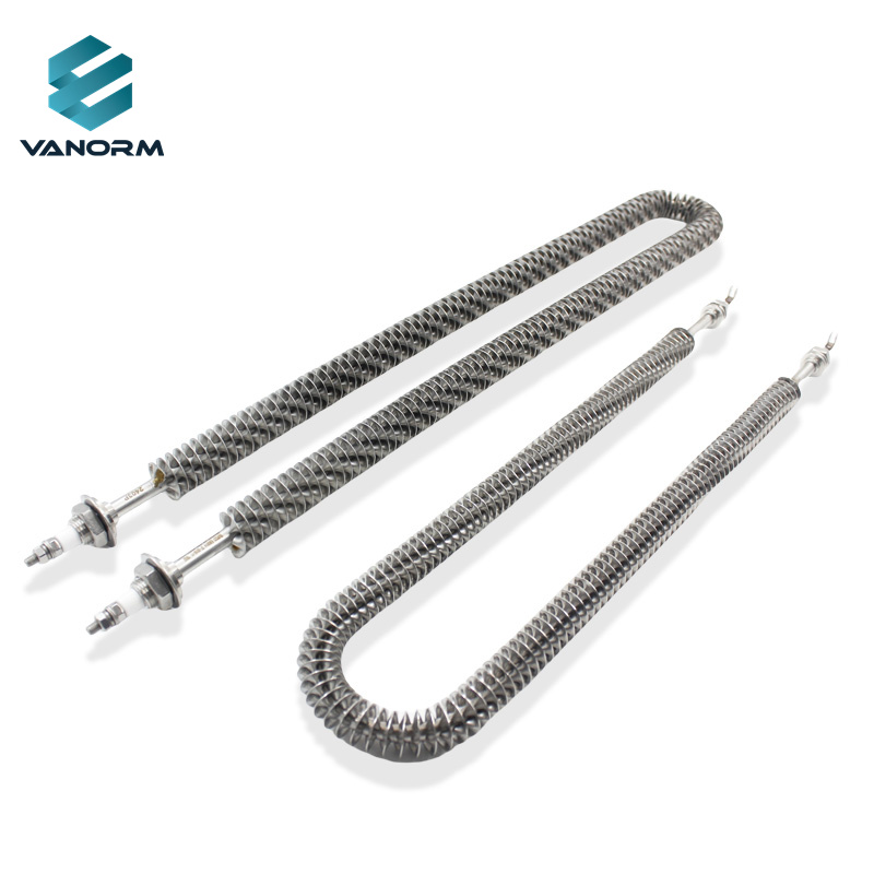 Industrial Resistance Heating Tube Finned Air Duct Heater 220V 1000W/2Kw - 画像 4