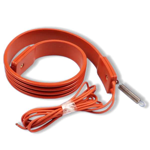 15mm 20mm 25mm Flexible Electric Heating Strip Belt Spiral Silicone Rubber Heater Tape Heating Element 12V 24V 48V 230V