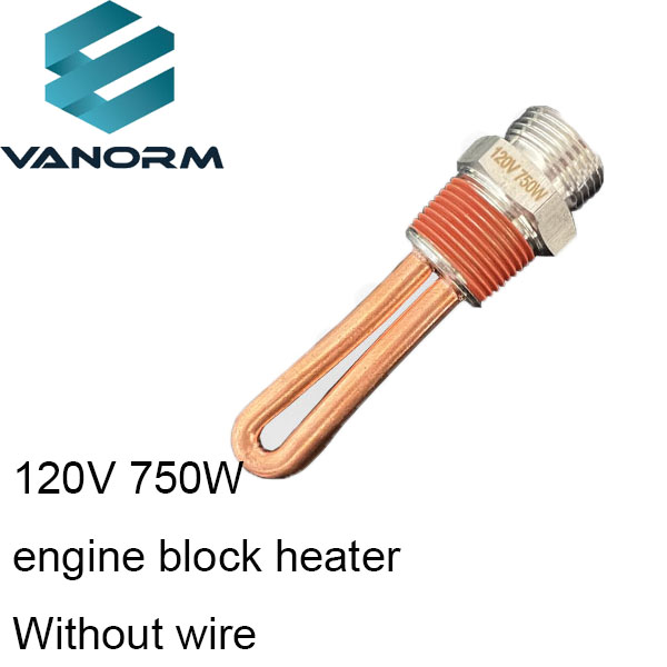 120V 750W 5003619AB Engine Block Heater Without Wire 3/4''NPT Thread Fit for Dodge Ram