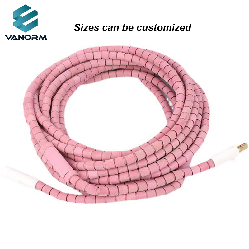 High-temperature Ceramic Heating Belt LCD Crawler-type Heat Treatment Sheet Pipe Welding Preheating Annealing Heating element - 영상 2
