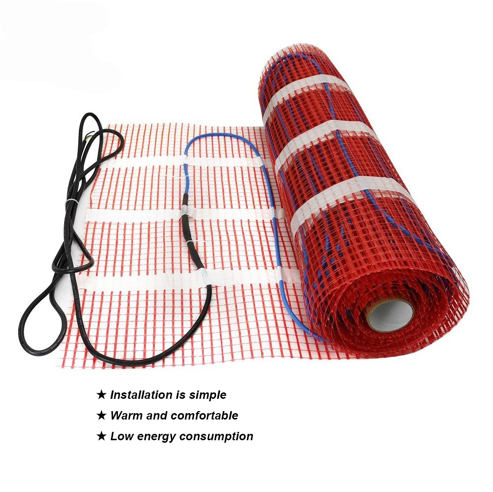Electric Floor Heating element Heating Mats for Household Use Snow Removal Heating Cables Farm Export Electric Floor Heating - Pilt 2