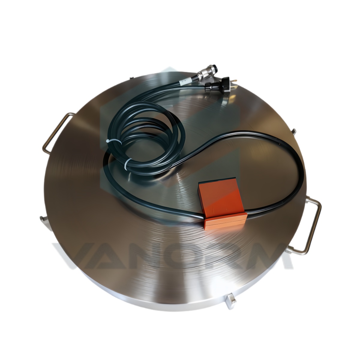 Stainless Steel Material Insulation Silicone Rubber Heater Round Electric Heating element Drum Base Heater Barrel Bottom Heater - Billede 5