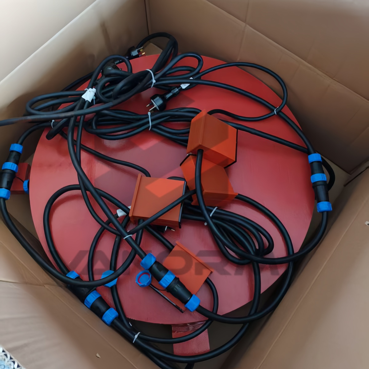 Round Drum Base Heater Barrel Bottom Electric Heating element Silicone Heating Plate Material Insulation Silicone Rubber Heater - Image 6