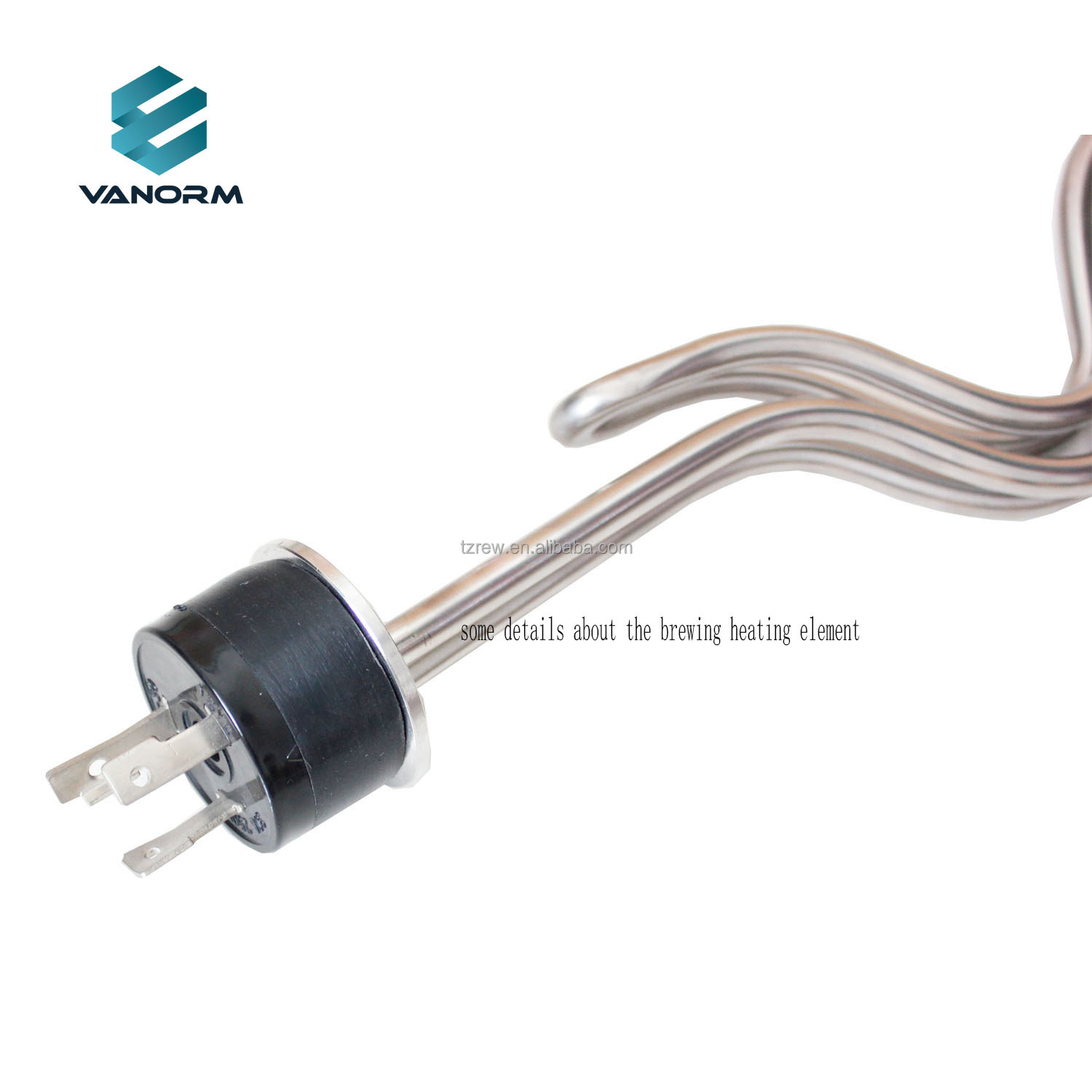 OEM CE Electric Brewing Water Heater Stainless Steel Immersion Fold Back Heater for Beer Brewing Electric Water Heating Element - Obraz 5