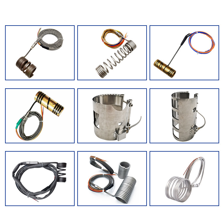 220v 380V Spring Nozzle Coil Band Heater Hot Runner Heater Heating for Heating System - 画像 6