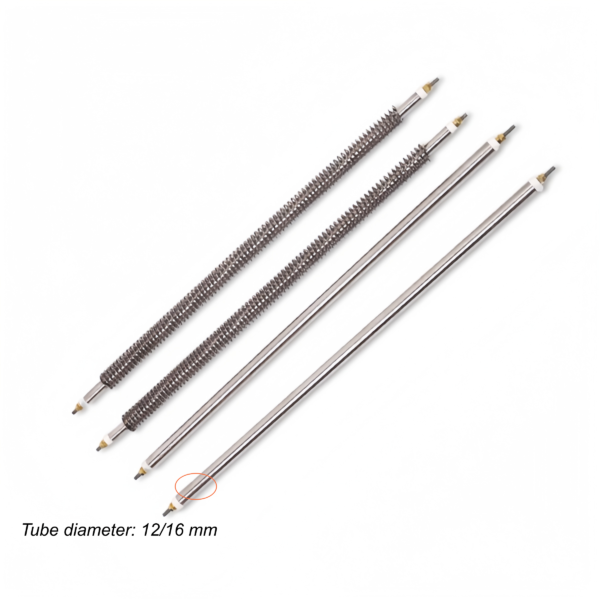 220V Straight-type Oven Heating Element Stainless Steel Dry-burning Fins Painted Housing Electric Drying Machine Heating Tube
