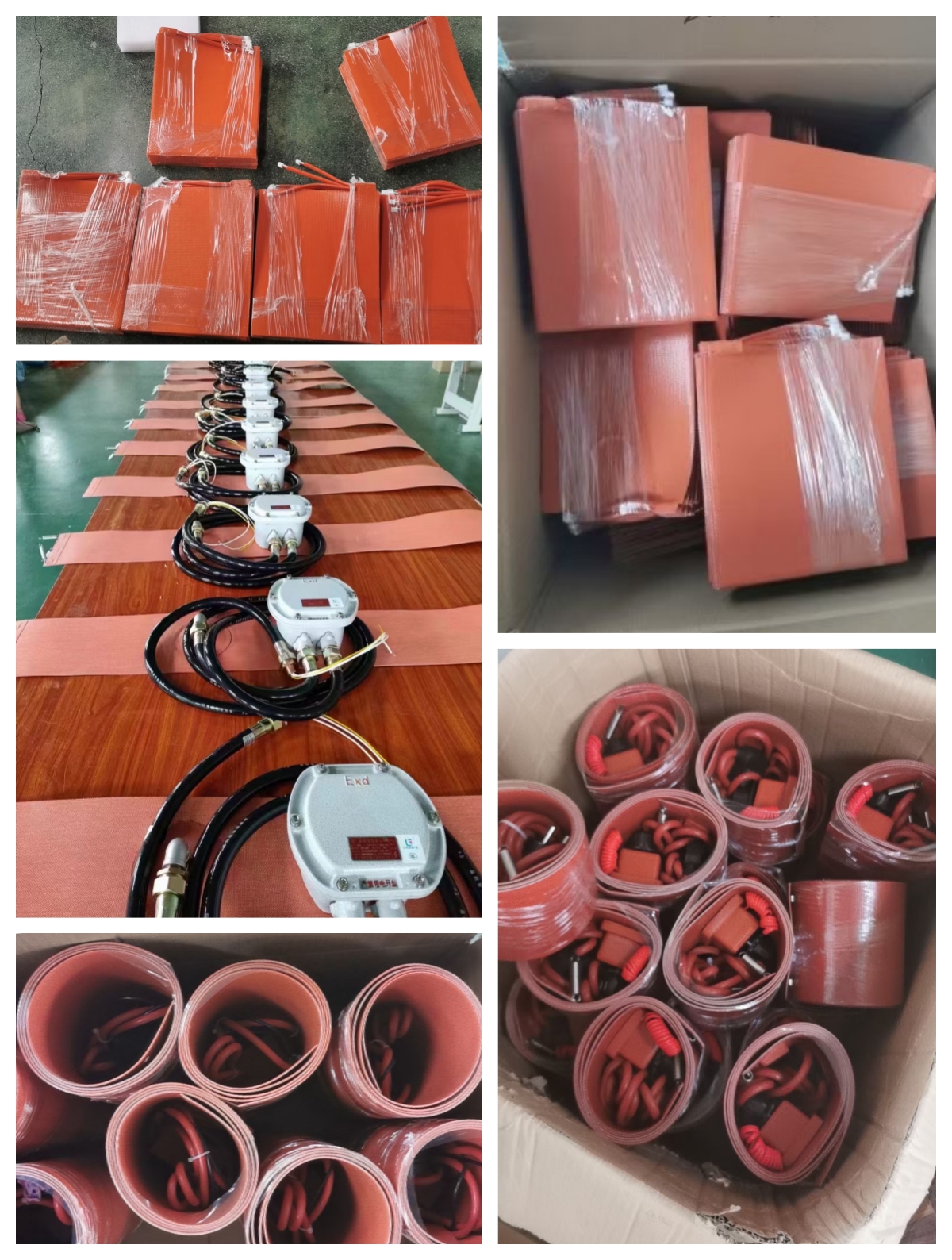 Custom 12v 24v 220v Industrial Flexible Electric Heating Element Silicone Rubber Heater Heating Mat for 3D Printer - Kép 3