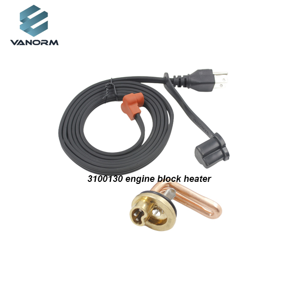 3100130 Engine Block Heater Tubular Heater for Chevrolet and GMC 2001-2008 V8 -6.6L, 40mm Diameter 120 볼트 1000 와트