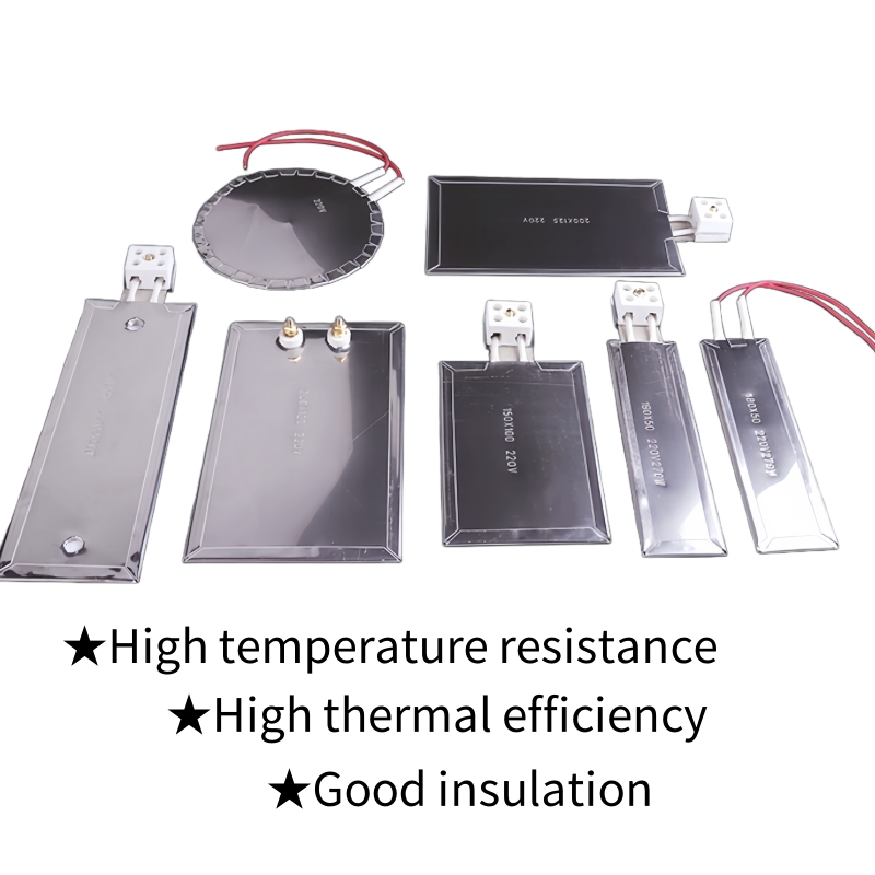 220V 300W 500W Electric Mica Heating Plate Extruder Barrel Stainless Steel Air Heating element Flat Mica Heater for Extruder - 画像 4