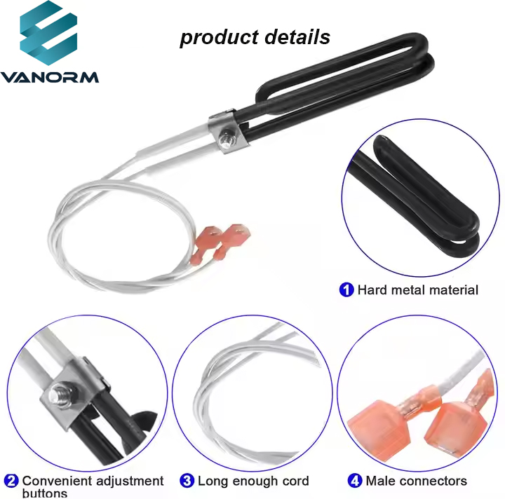 Lighter SRV7000-462 Loop Lighter Element Lighter Wire Ceramic Electrode Mount Compatible with Heatilator EcoChoice 380W Eye - Imagem 3
