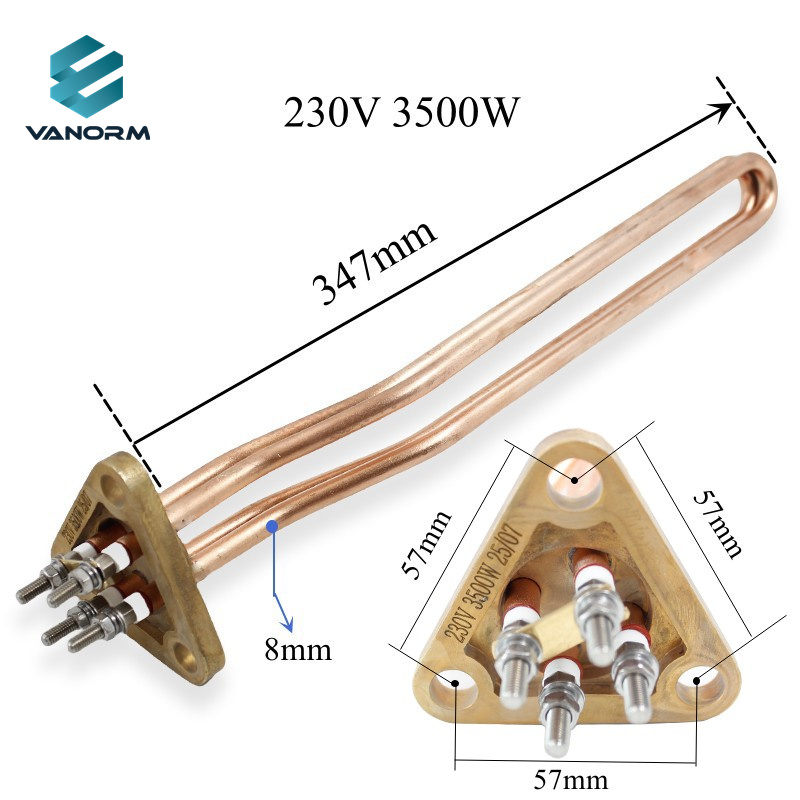 230V 3500W Coffee Machine Accessories Copper Heating Tube Electric Heating Element for FAEMA Replace - Bild 2