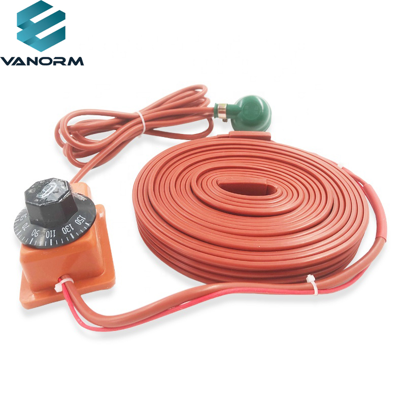 Silicone Rubber Electric Heating Tape Self-regulating Silicone Electric Heating Tape Pipeline Heating element Anti-freeze - Image 2