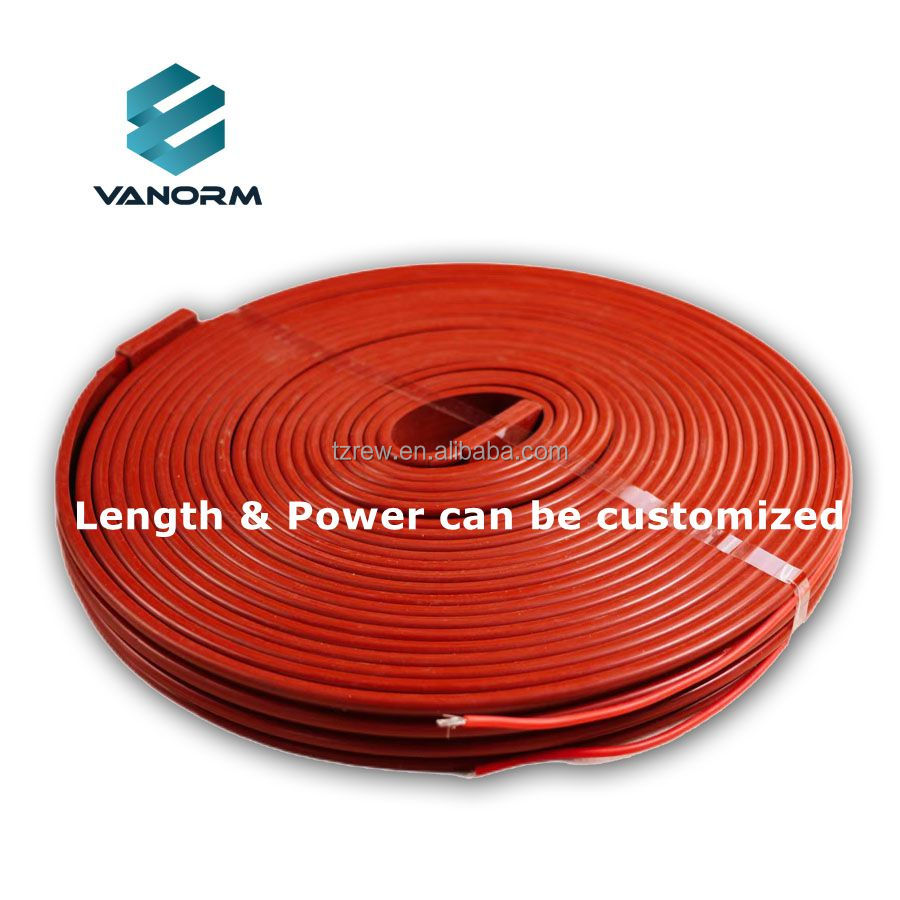 Silicone Rubber Electric Heating Tape Self-regulating Silicone Electric Heating Tape Pipeline Heating element Anti-freeze - Image 5
