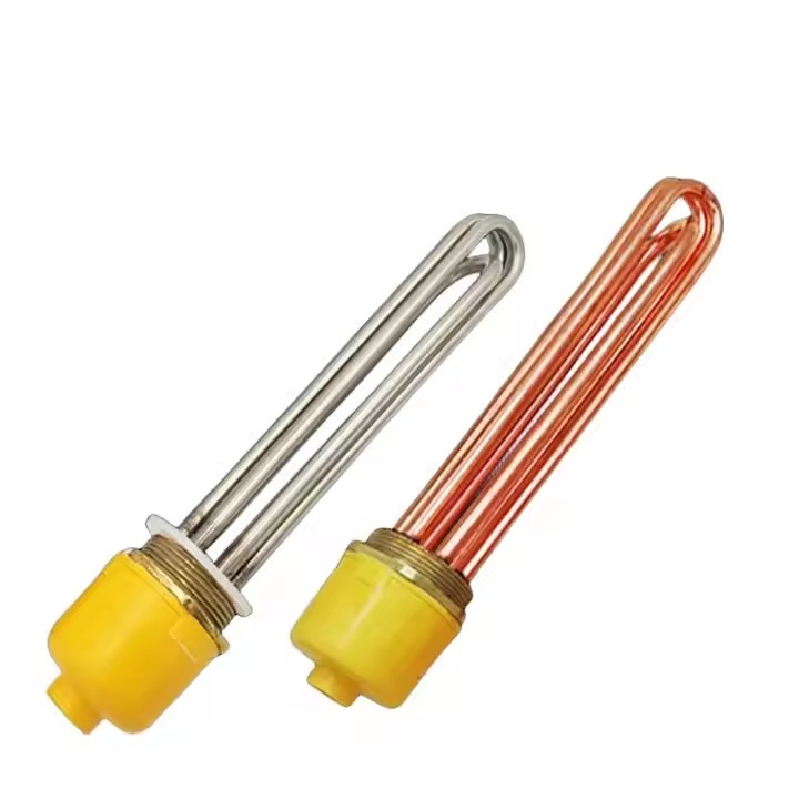 DN40 DN50 1.5/2 Inch Immersion Heater Electric Heating Tube 220 380V SS304 Heating Rod Thermal Oil Water tank Boiler 115 Flanşă - Imagine 4