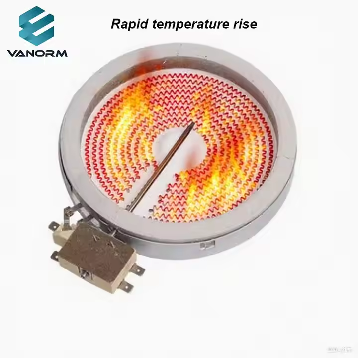 220V EGO Single Ring Electric Ceramic Stove Heating Plate Mechanical Temperature Limiter Heating Element for Heater Parts