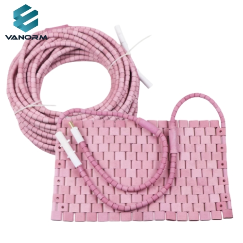 24V-220V SCD Crawler Ceramic Heating Rope Rope Type Electric Heating Belt Flexible Ceramic Heating Pads