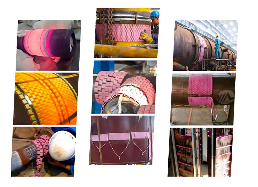 1000 Degree Flexible Ceramic Heating Cable Rope-Type and Crawler-Type Heating Elements Supported Equipment for Heating - 图片 4