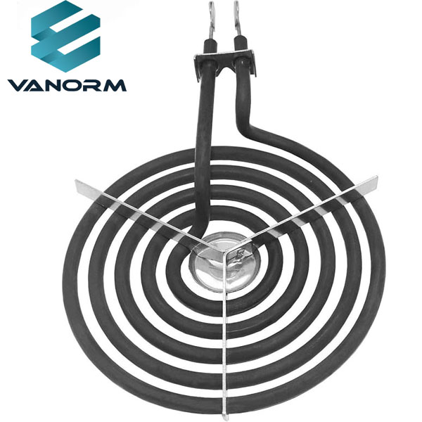 WB30M1 1.3KW 304 Stainless Steel Oven Heating Element Electric Coil Tubular Heater Drip Pans 240v/380v for Farm Replacement