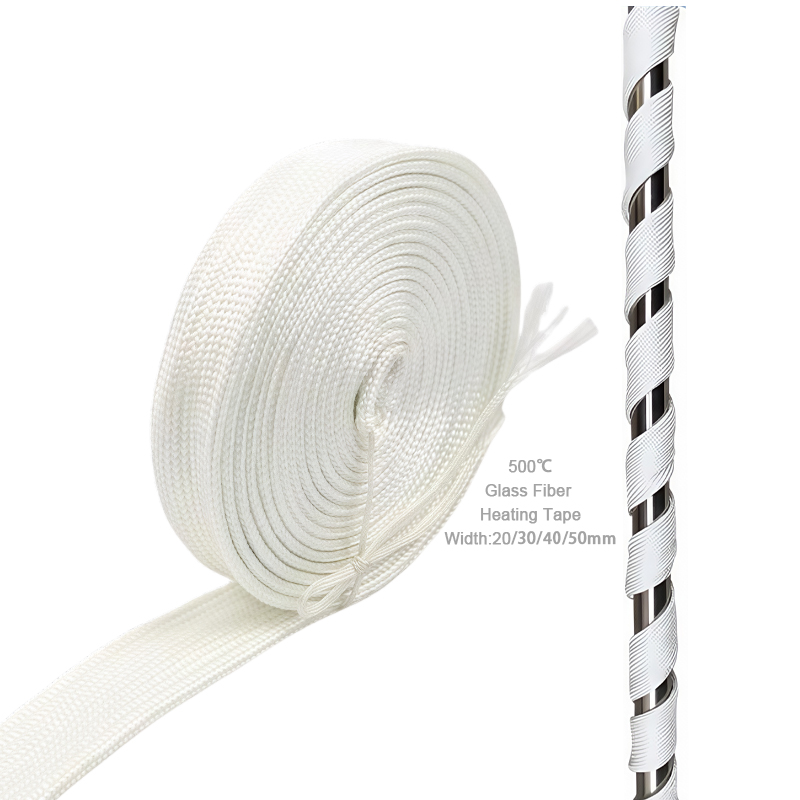 Flexible 220v High Temperature Fiberglass Braid Strip Pipe Heating Belt - 画像 4