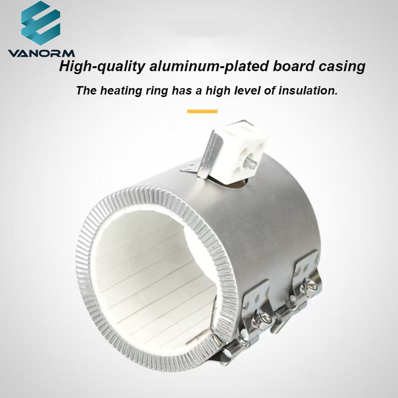 Injection Molding Machine Ceramic Heating Ring Extruder Heating Ring Granulator Stainless Steel High-temperature Closed Type - Image 3