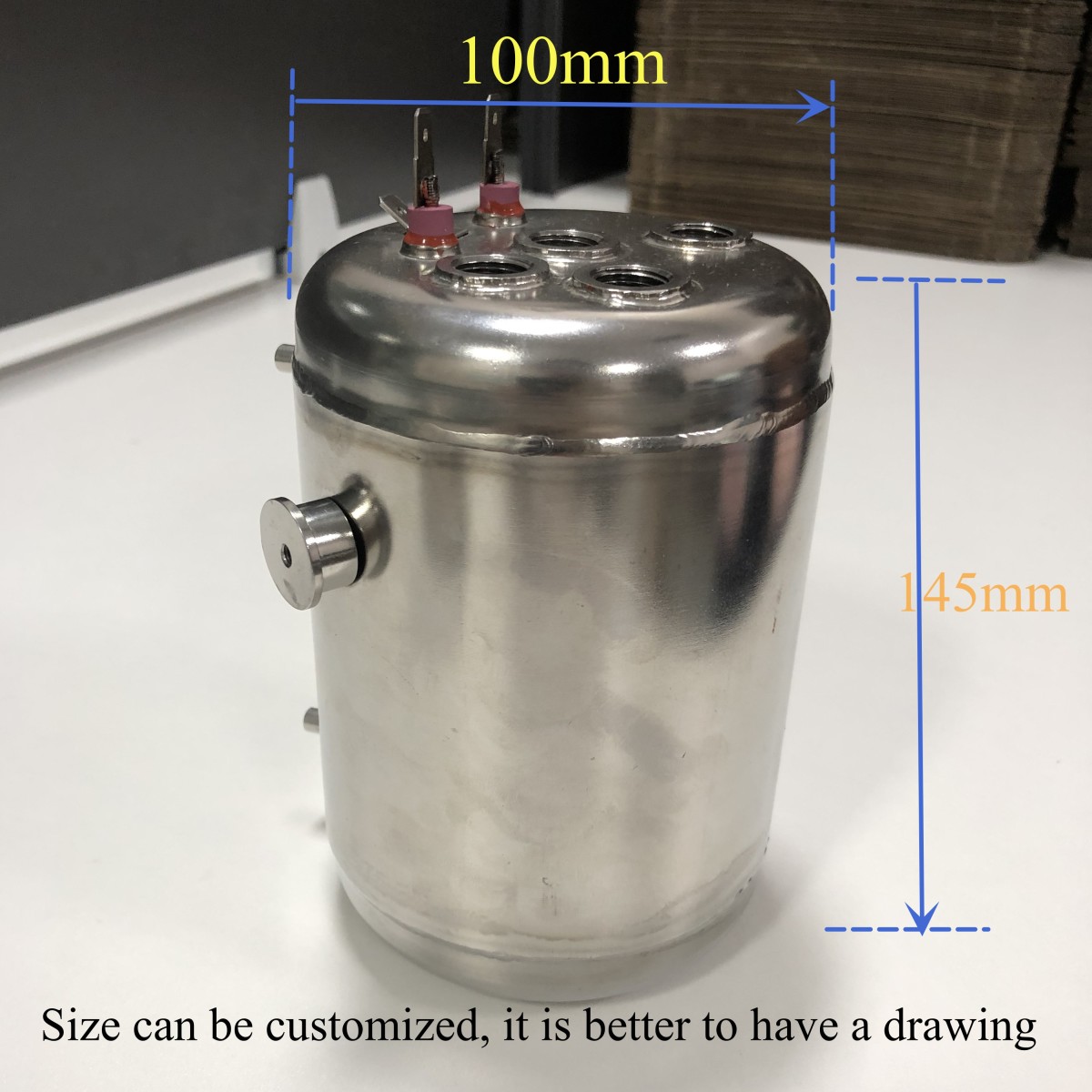 1L New Design Quick Heating Espresso Coffee Machine Boiler Element Heater Food Grade Mini Water Tank - Image 5