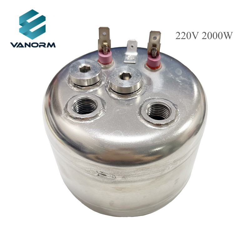 Custom Stainless Steel Mini Boiler Heater Coffee Machine Inner Tank Electric Heater Circular Heating Element - Immagine 2