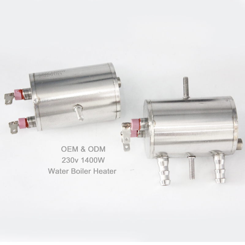 230V 1400W Stainless Steel Steam Heating Element Hot Water Boiler Heater for Pet Water Dispensers Milk Tea/Coffee Machine