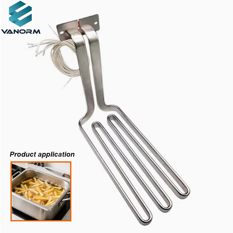 The Stainless Steel square and Flat Electric Heater Heating Tube for the Deep Fryer and the Flat Heating Tube for the Deep Fryer - Slika 5
