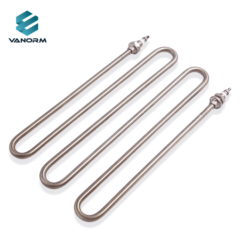 High Temperature Bendable Straight Tubular Electric Heater 8mm 500w 220v Powder Coating Oven Heating Element