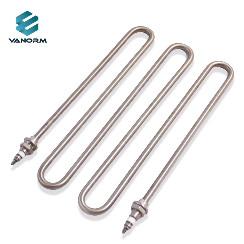 High Temperature Bendable Straight Tubular Electric Heater 8mm 500w 220v Powder Coating Oven Heating Element - 영상 4