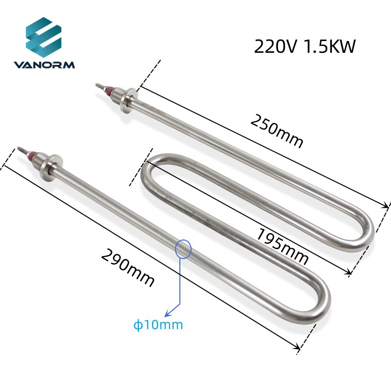 1500w Electric Tubular Heater Ss304 Tubular Heating element for Oven Oven Heating element - Image 4