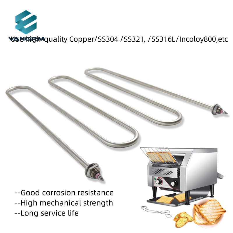Industrial Tubular Heater Air Heater Electric Toaster Oven Heating element - Kép 6