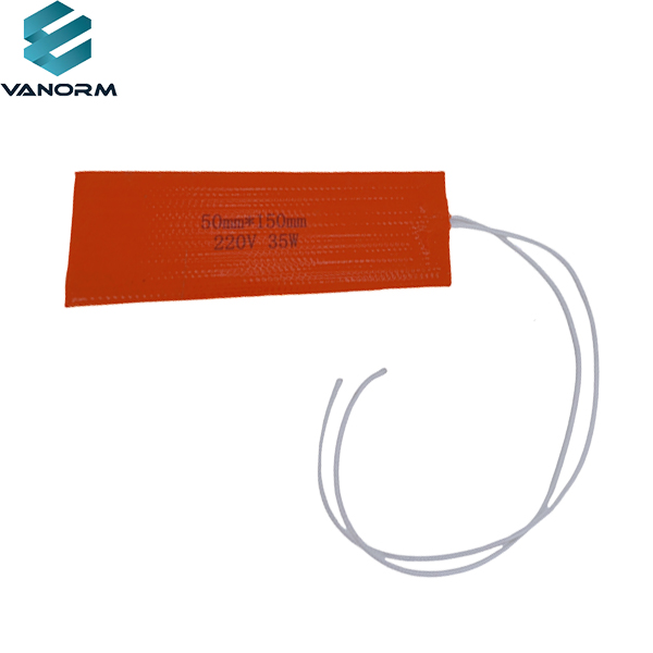50x150mm Silicone Rubber Heating Plate Adjustable Temperature Silicone Rubber Electric Heating Plate Heating Sheet 220V 35W