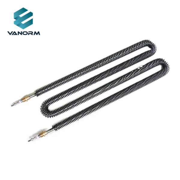 415V 3KW Electric Custom Spiral air Finned Tubular Heater Elements for Heat Exchanger
