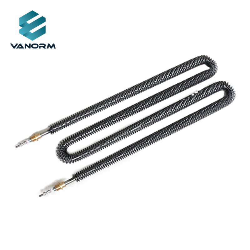415V 3KW Electric Custom Spiral air Finned Tubular Heater Elements for Heat Exchanger