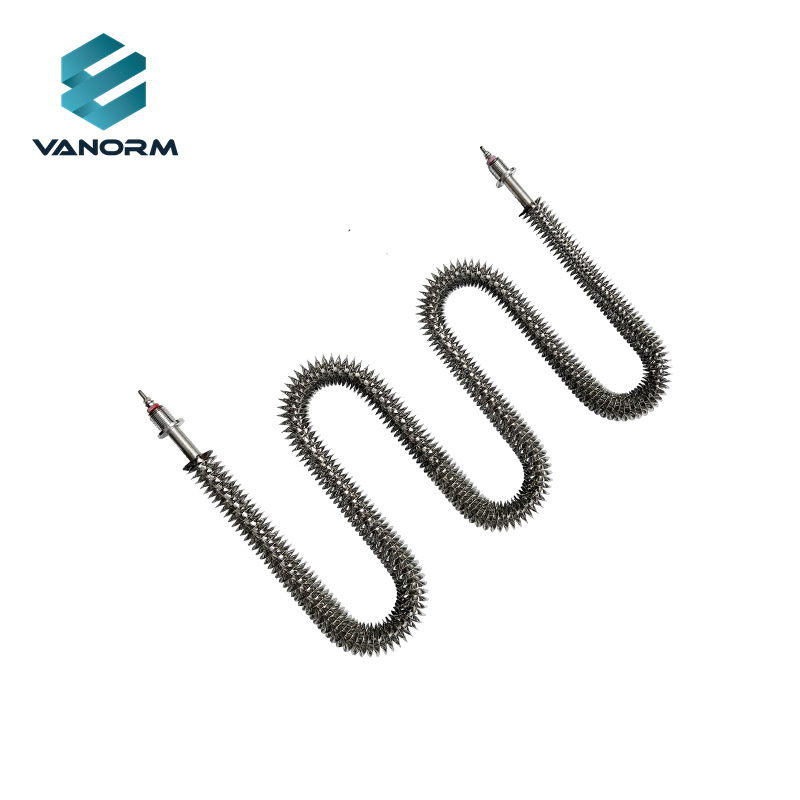 415V 3KW Electric Custom Spiral air Finned Tubular Heater Elements for Heat Exchanger - Bild 3