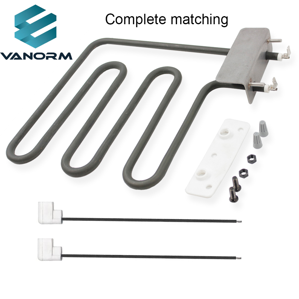120V 1200W Replacement Stainless Steel Electric Smoker Heating Element Kit Automatic Equipment Belt Baffle Key Motor Component - Imagen 5