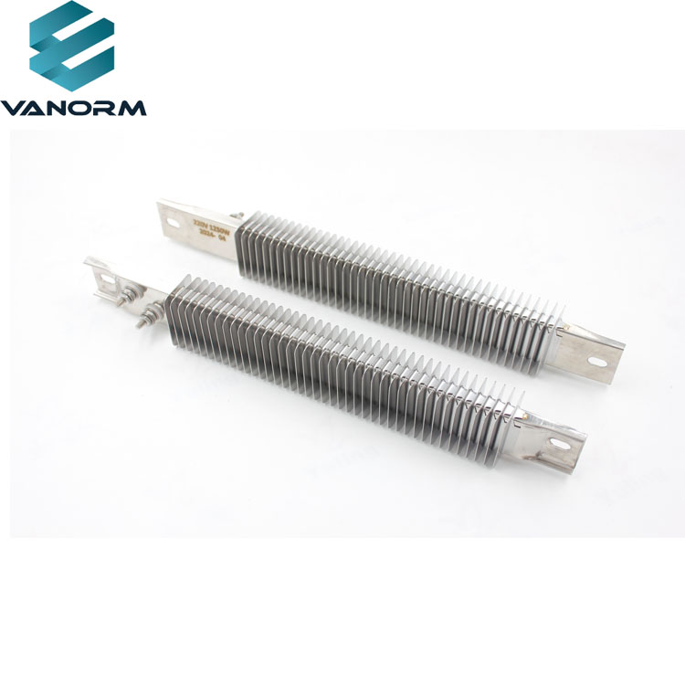 Customized Ceramic-Insulated Finned Strip Heaters 220V Automatic Stainless Steel Tubular Heating Element - ภาพ 5