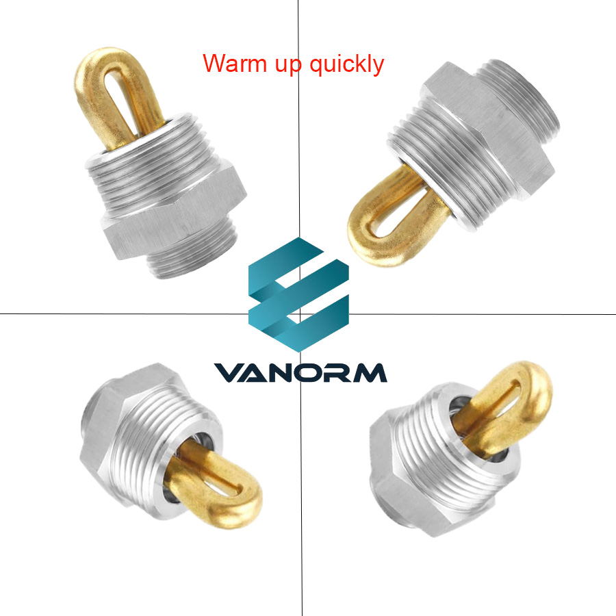 11407 Engine Block Immersion Heater 120V 400W Without Wire 1" NPT Brass Adapter Stainless Steel Motor Core Component Approved - Image 5