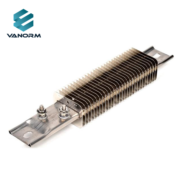 220V 750W Electric Air Finned Strip Heater Channel Strip Heater