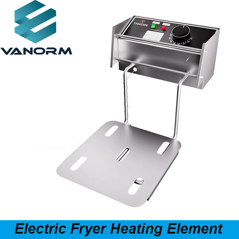 French Fries/Chips Heater Tube 2500W Stainless Steel Heating Element for Fryer Machine Three U Electrical Parts 220V - Image 2
