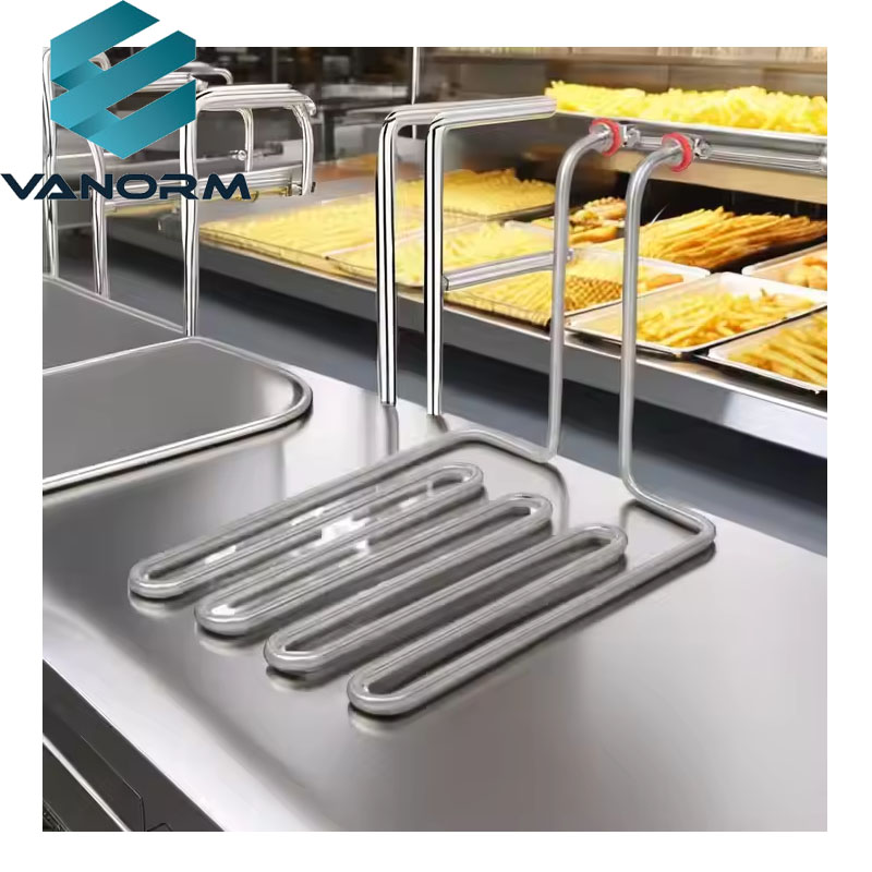 French Fries/Chips Heater Tube 2500W Stainless Steel Heating Element for Fryer Machine Three U Electrical Parts 220V - Image 6