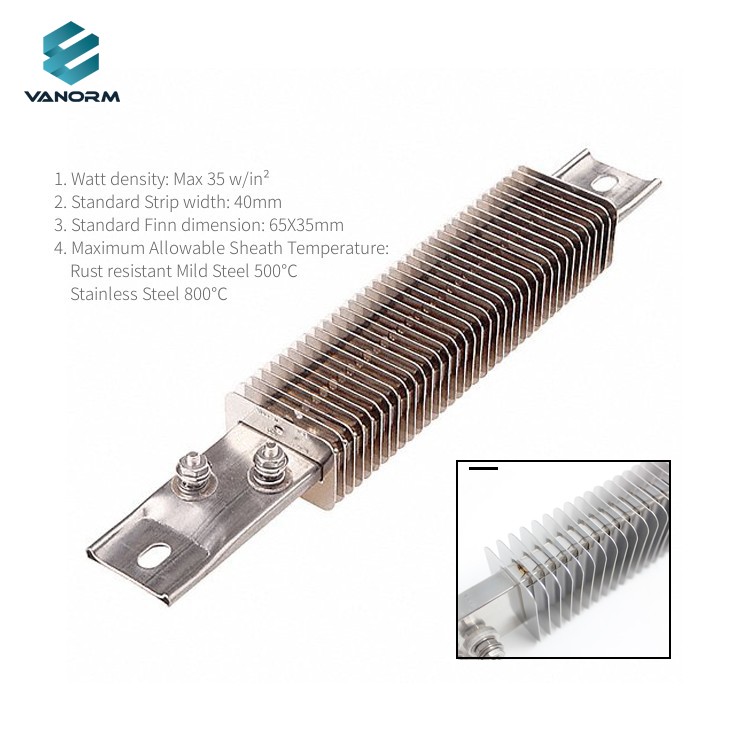 220V Ceramic Insulated Finned Strip Heater Electric air Ceramic Fin Strip Heaters - Pilt 6