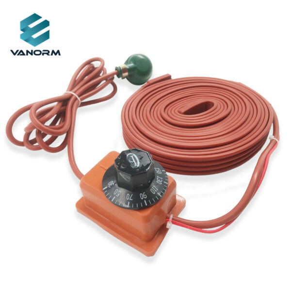 High Temperature 220v 80w Industrial Electric Flexible Silicone Pipe Heating Strip